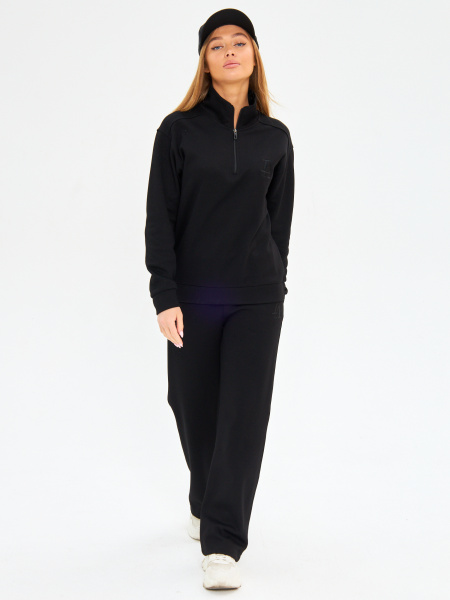 Спортивный женский костюм Fashion M0107 Черный