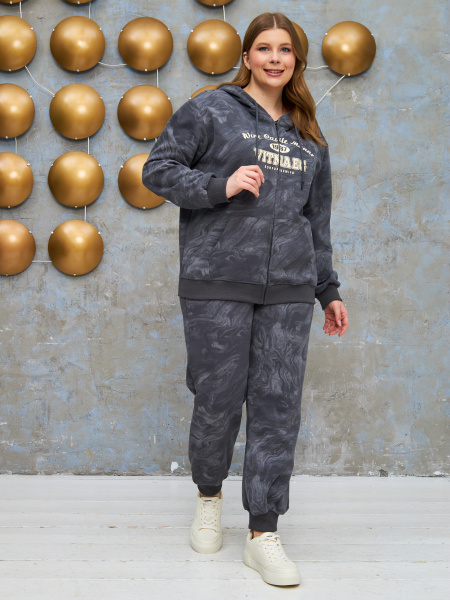 Спортивный женский костюм Fashion MT006 Серый
