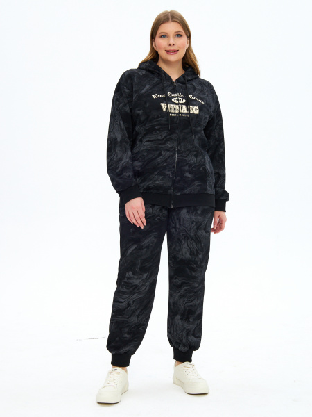 Спортивный женский костюм Fashion MT006 Черный