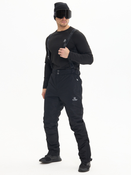 Мужской сноубордический костюм Evil Wolf Lucky 68625_3 Темно-серый + P 55001 Черный