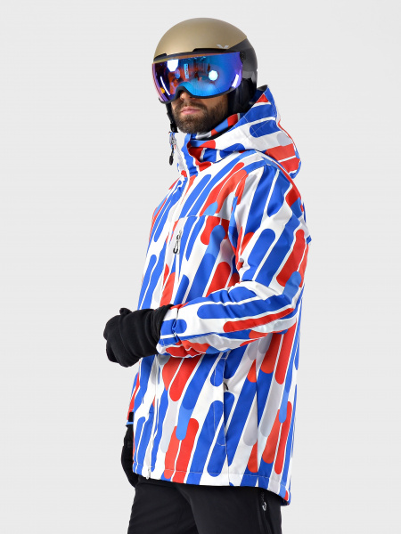 Мужская зимняя сноубордическая /горнолыжная куртка Alpha Edless 222/20119-1_001 Белый