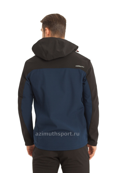 Мужская куртка-виндстоппер Azimuth A 8261_101 (БР) Темно-синий