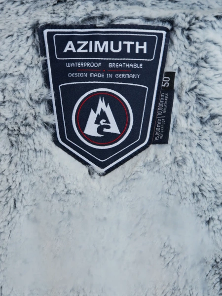 Мужская мембранная парка до бедра Azimuth Бастион 125/25103_110 Черный