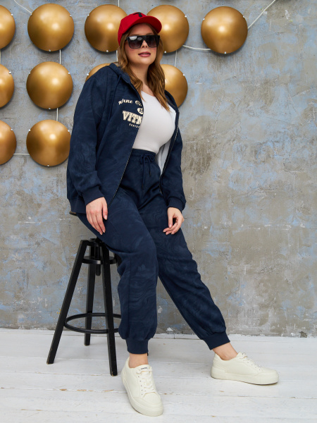 Спортивный женский костюм Fashion MT006 Синий