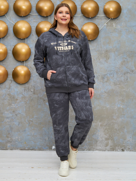Спортивный женский костюм Fashion MT006 Серый